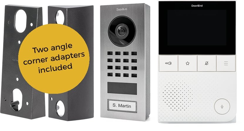 DoorBird D11 Home-Set Edelstahl V2A Aufputz inkl. Innenstation