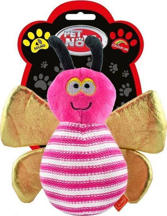 Aqua Nova DOG LIFE STYLE Zabawka Pluszowa Różowa Pszczoła