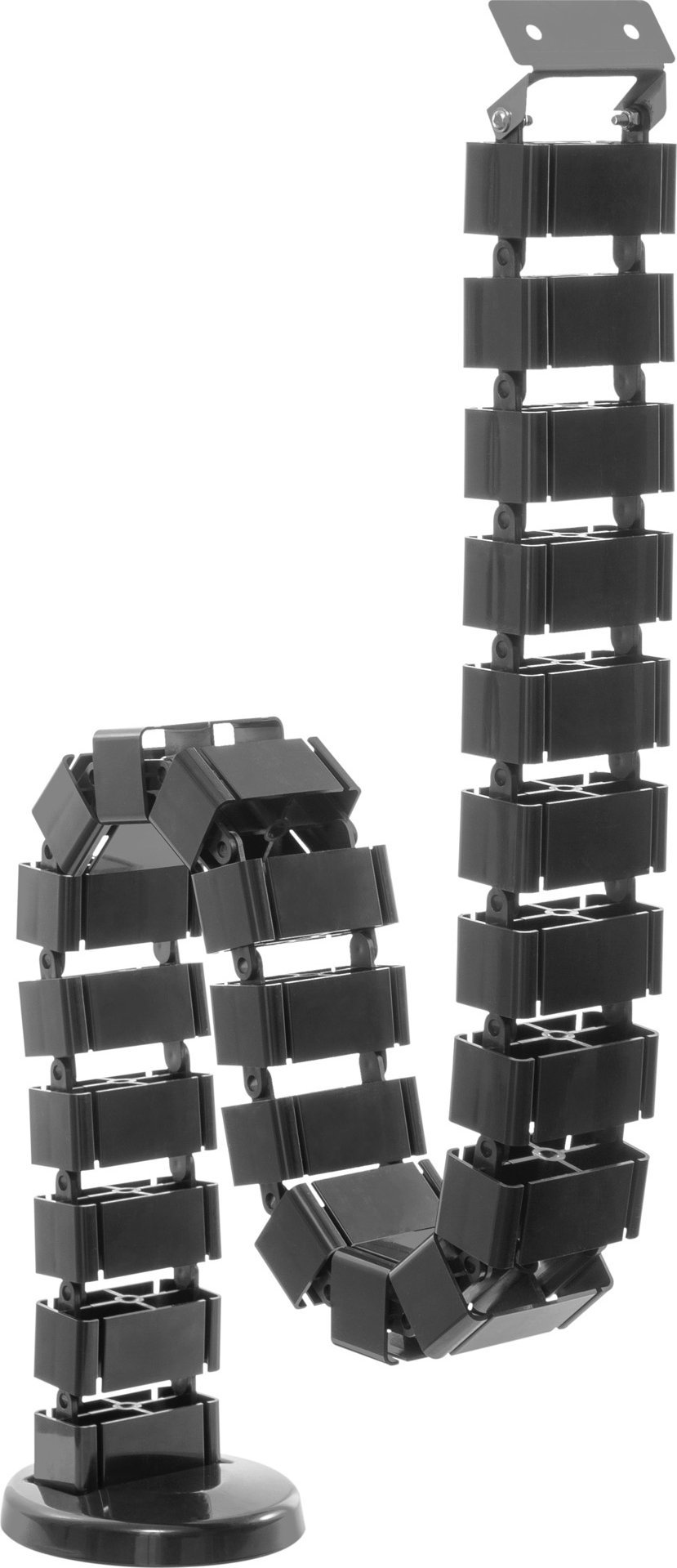 Organizer Equip Equip 650808 organizator na kable Podłoga Czarny 1 szt.