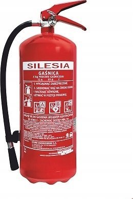 PROCERA GP 6X ABC SILESIA - Gaśnica proszkowa 6 KG GP-6x ABC SILESIA