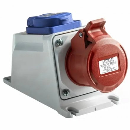 Gniazdo stałe 32A 4P 400V + GS*T IP54 gniazdo z bolcem 23625F