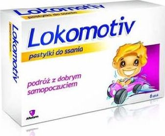 Aflofarm Lokomotiv 6 pastyl.do ssania
