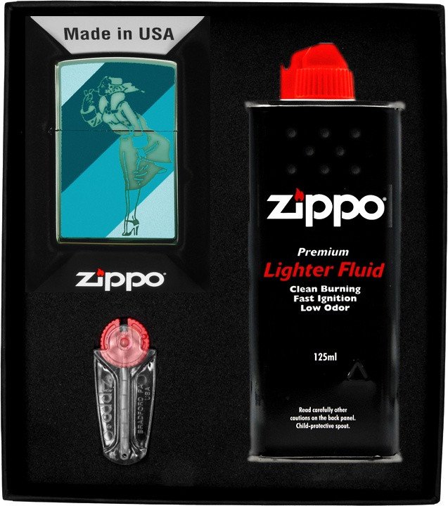 Zestaw ZIPPO Zapalniczka ZIPPO DESIGN Prezentowy No1