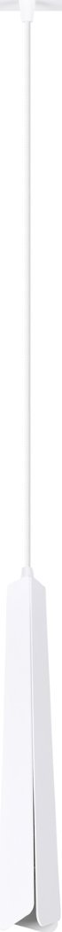 Lampa wisząca Sollux Lighting SOLLUX Lampa wisząca PRYSM 1 biała 1 x G9 SL.1397