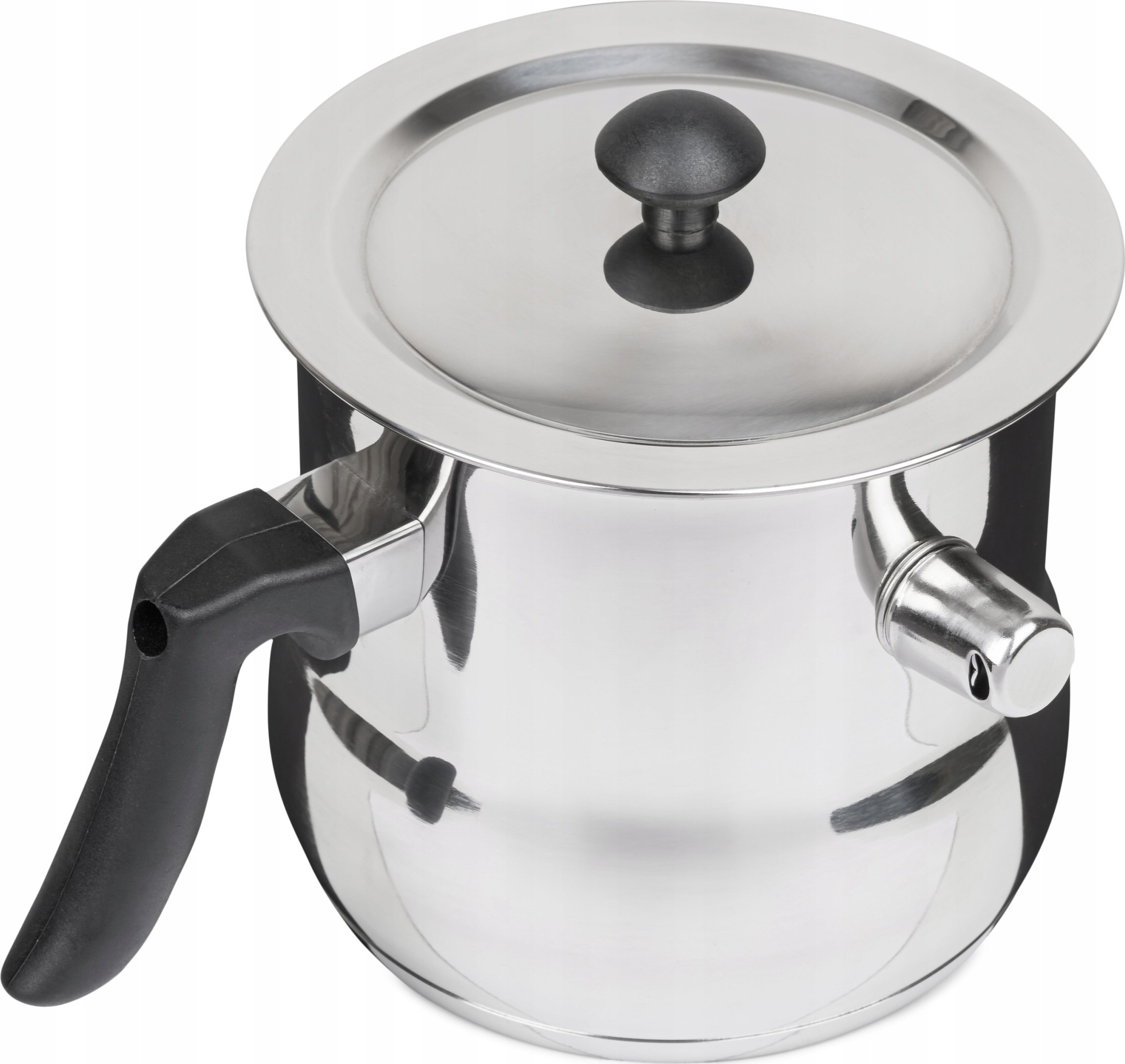 Topfann GARNEK DO GOTOWANIA MLEKA Z GWIZDKIEM POKRYWĄ 1,5L NIERDZEWNY INDUKCJA