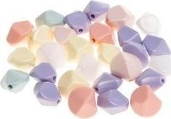 Koraliki akrylowe do nawlekania 20g