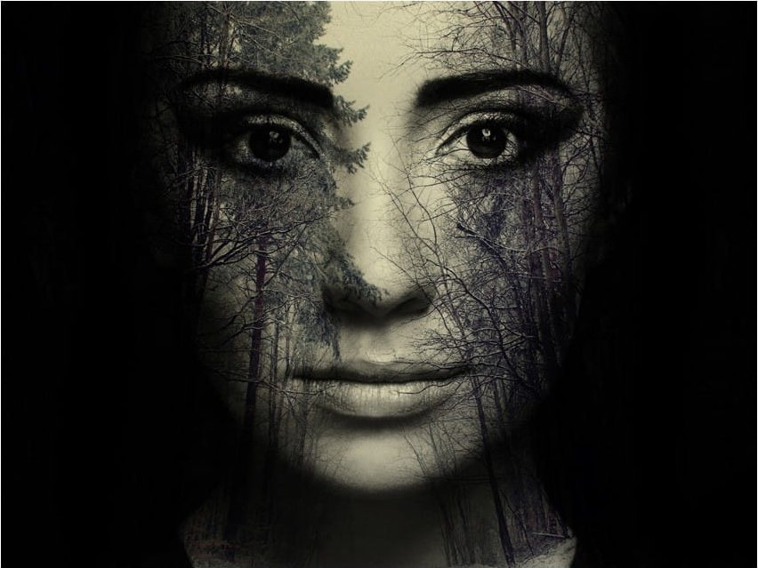 DecoNest Fototapeta - Forest mask - 300X231