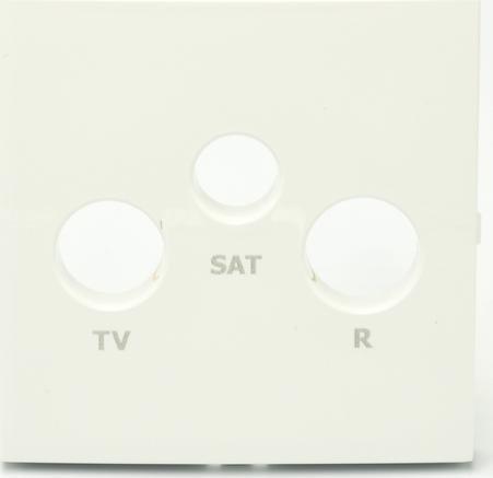 Efapel EFAPEL BASE ELEMENT CENTRALNY DO GNIAZDA ANTENOWEGO SATELITARNEGO BIAŁY 90775 TBR