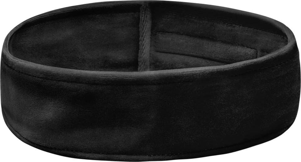 Activeshop Opaska kosmetyczna welur czarna