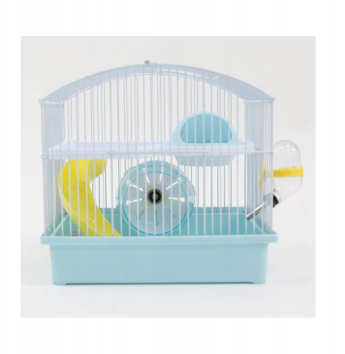 Panama Pet Klatka dla gryzoni do czasowego pobytu 27x20,5x25,5 cm biało/niebieska