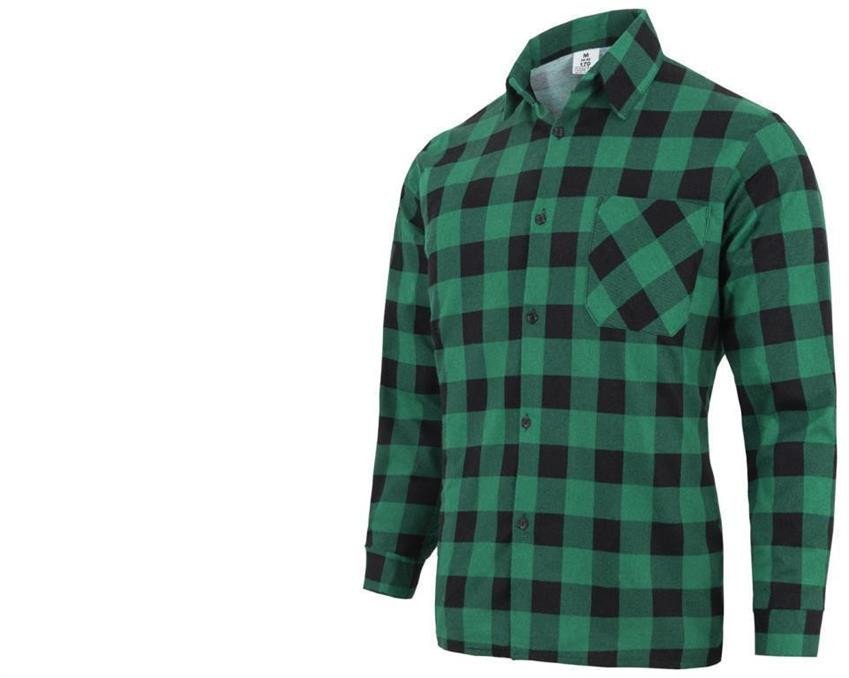 Koszula robocza BHP flanelowa ZIELONA Rozmiar 2XL