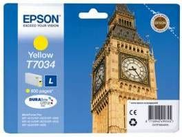 Tusz Epson C13T70344010 Yellow Oryginał (C13T70344010)
