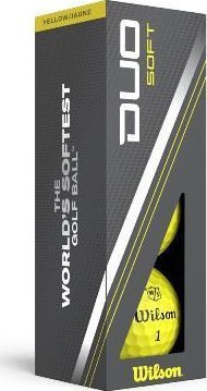 Piłki golfowe Wilson Staff Duo Soft (3 szt. żółte)