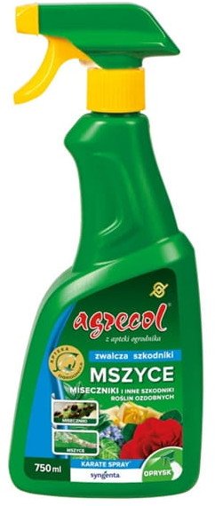 Spray na mszyce i inne szkodniki 750ml Do roślin ozdobnych i warzyw