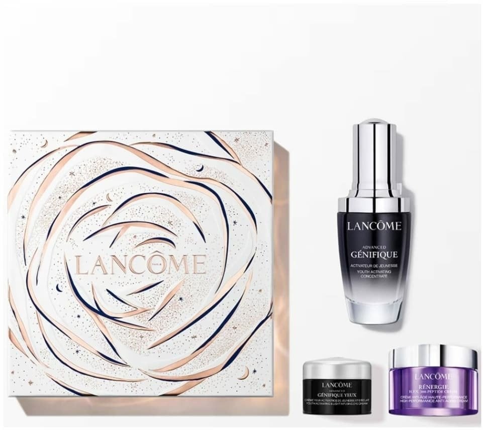 Set Lancome: Advanced Genifique, Anti-Aging, Serum, For Face, 30 ml + Rénergie HPN 300-Peptide, Anti-Aging, Cream, For Face, 15 ml + Advanced Genifiqu