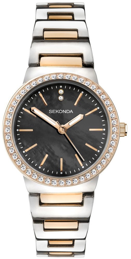 Zegarek damski Sekonda 40493 CYRKONIE srebrny