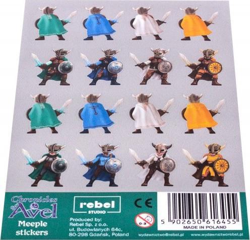 Rebel Dodatek do gry Kroniki zamku Avel: Naklejki na meple