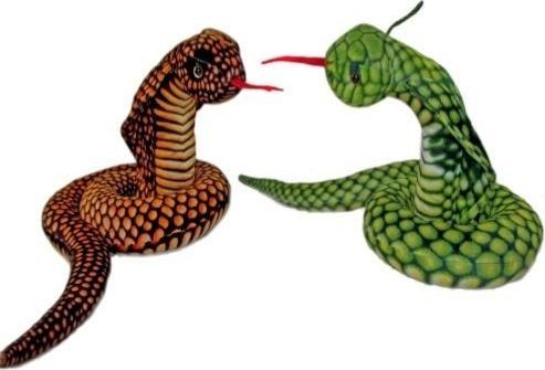 Wąż kobra 70cm MIX