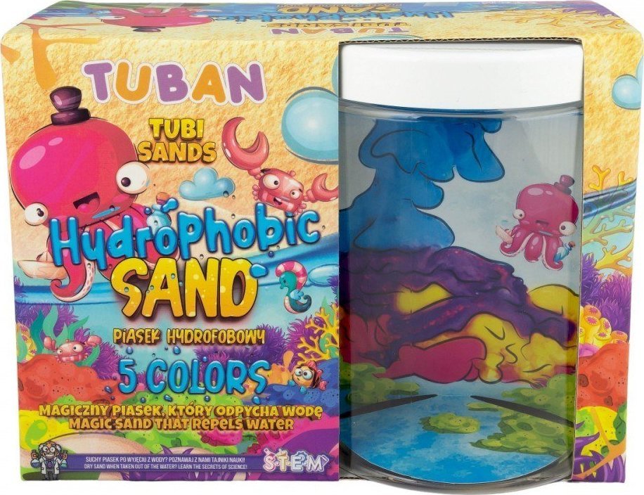 TUBAN Piasek hydrofobowy - Zestaw akwarium
