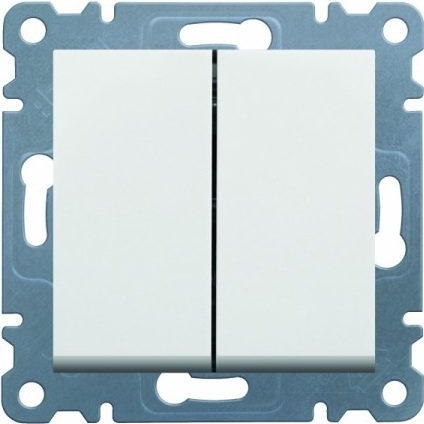 Hager Łącznik schodowy podwójny LUMINA 2 biały - WL0050