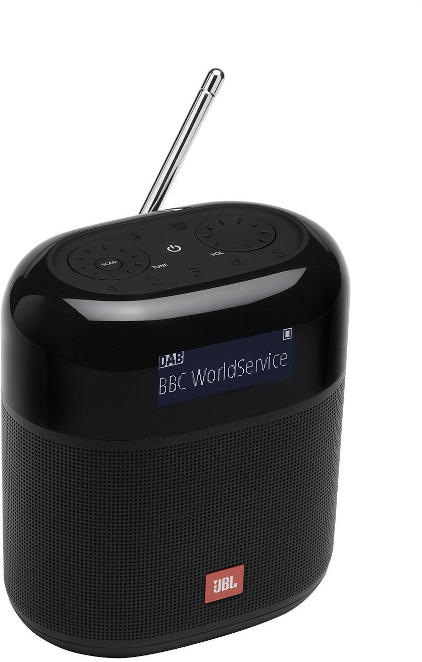 Radio JBL Tuner XL FM DAB/DAB+ Bluetooth rechargeable battery melna - Przenośne radio JBLTUNERXLBLKEUNA (1200130022234)