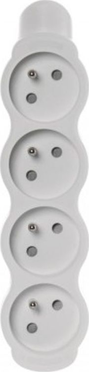 Emos Gniazdo przenośne 4x z/u białe (P0400N)