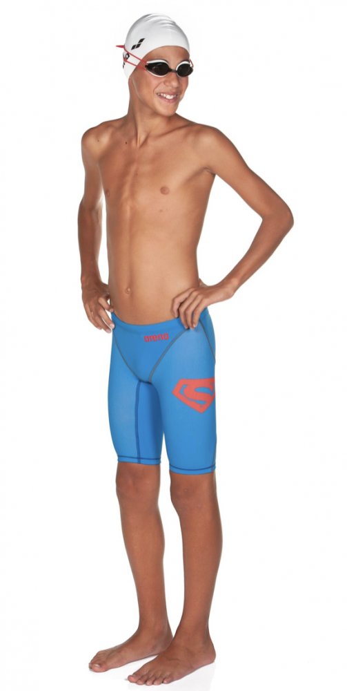 Arena STRÓJ STARTOWY JAMMER BOY POWERSKIN SUPER HERO ST 2.0 SUPERMAN LIMITED EDITION 001704700 Wzrost 128 CM