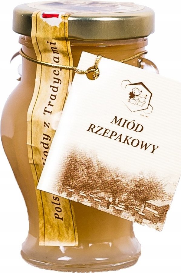 Łysoń Miód rzepakowy amfora na prezent (M01801) - M01801