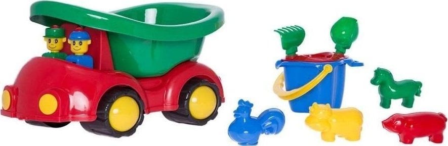 Samochód Ptyś z kompletem Kogucik