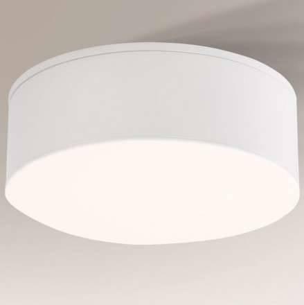 Lampa sufitowa Shilo Plafon LAMPA sufitowa TOTTORI IL 7724 Shilo natynkowa OPRAWA okrągła LED 10W 3000K do łazienki IP44 biała