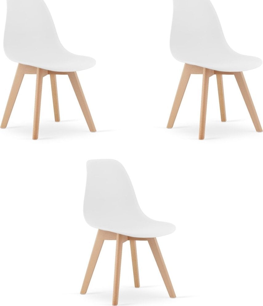 Leobert Krzesło KITO - białe x 3