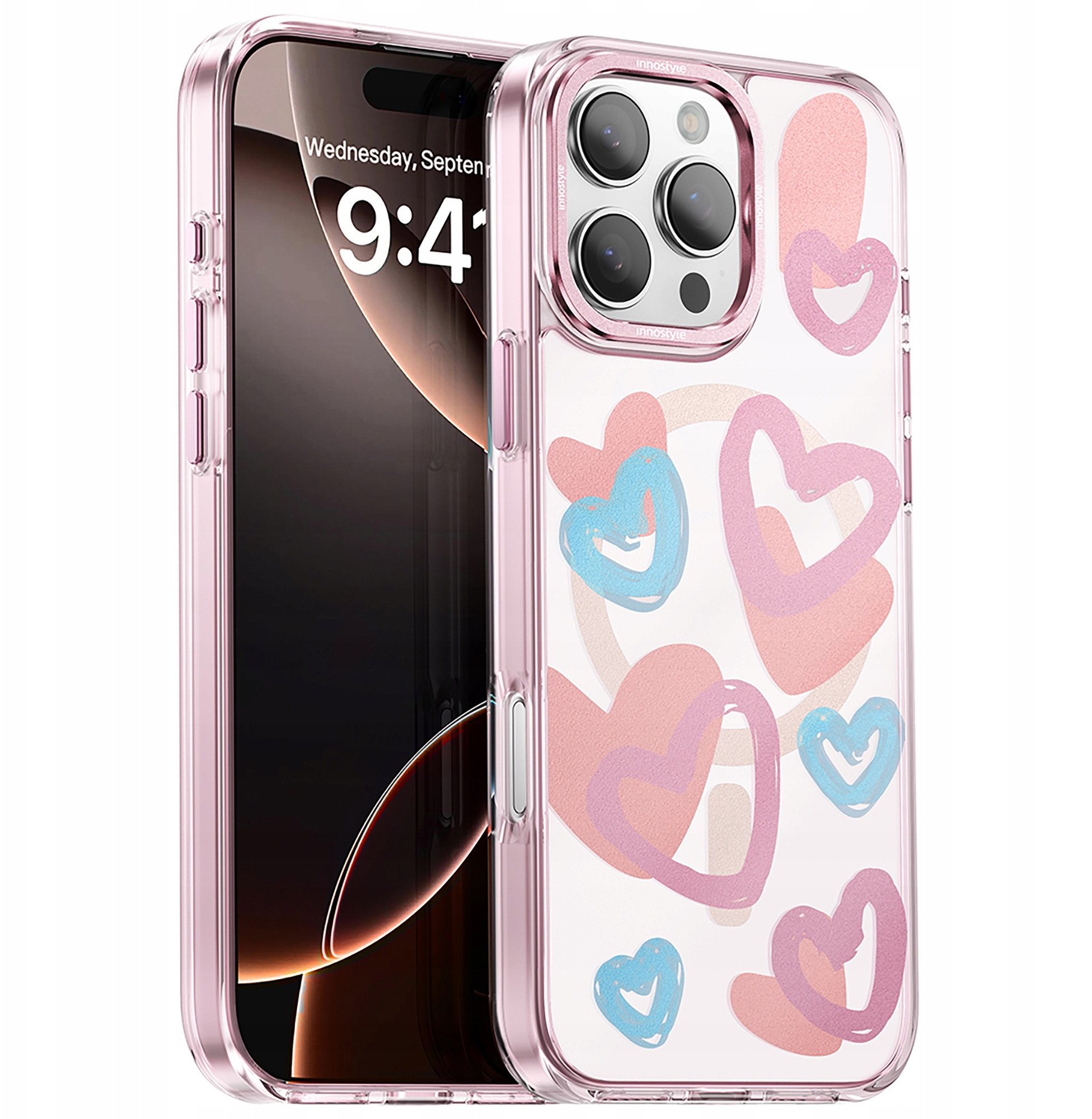 INNOSTYLE ETUI MAGNETYCZNE CASE WZMOCNIONE DO MAGSAFE IPHONE 16 PRO MAX