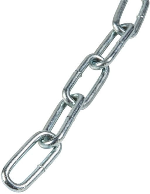 WELDED CHAIN LONG LINK 5,0MM ZN DIN763