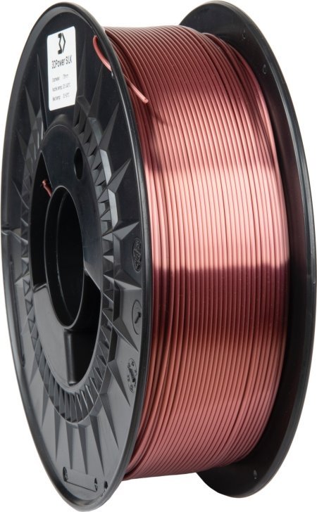 3DPower Filament 3DPower PLA SILK 1.75mm Miedź 1kg