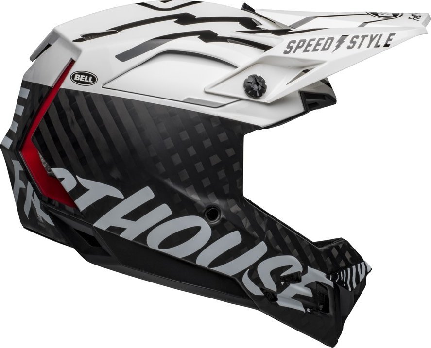 Bell Kask full face FULL-10 MIPS SPHERICAL fasthouse matte gloss white black roz. M (55-57 cm) (NEW)