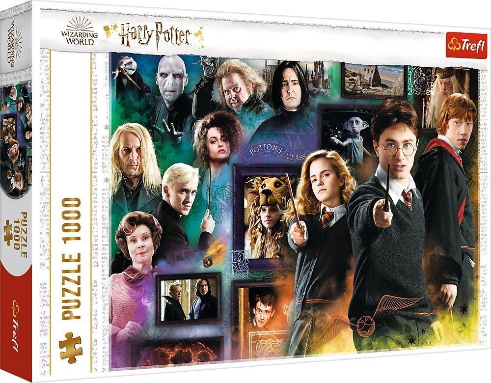 TreflPuzzle 1000el Świat czarodziejów. Harry Potter 10668 Trefl