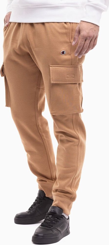 Champion Spodnie męskie Champion Rib Cuff Cargo Pants musztardowe 220298 MS034 L