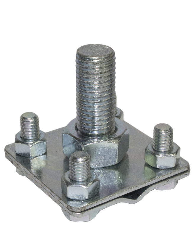 Elko-Bis Zacisk wkręcany do pręta uziomu ocynkowany (42.2)