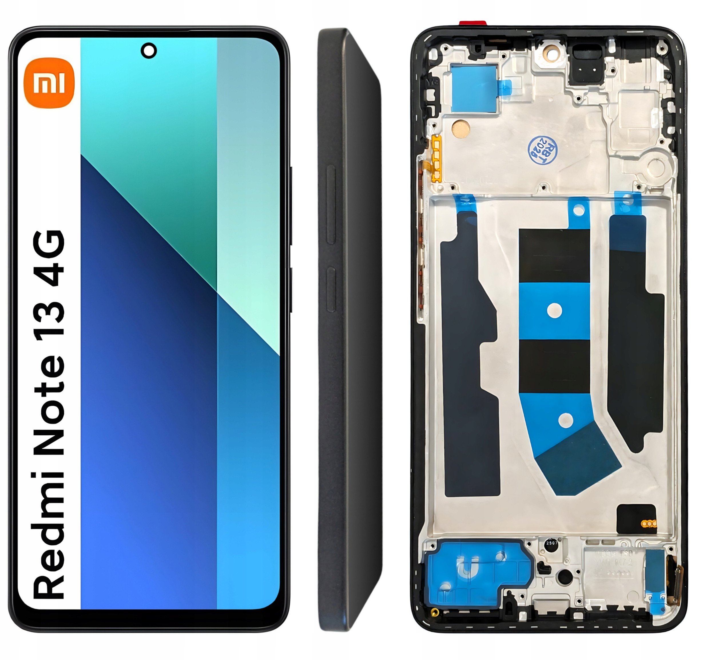 WYŚWIETLACZ EKRAN LCD DOTYK DO XIAOMI REDMI NOTE 13 4G INCELL RAMKA CZARNA