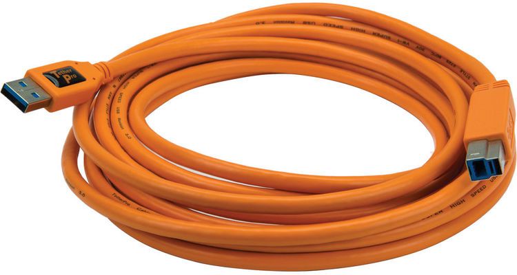 Tether Tools USB-A - 4.6 m Pomarańczowy (CU5460ORG)