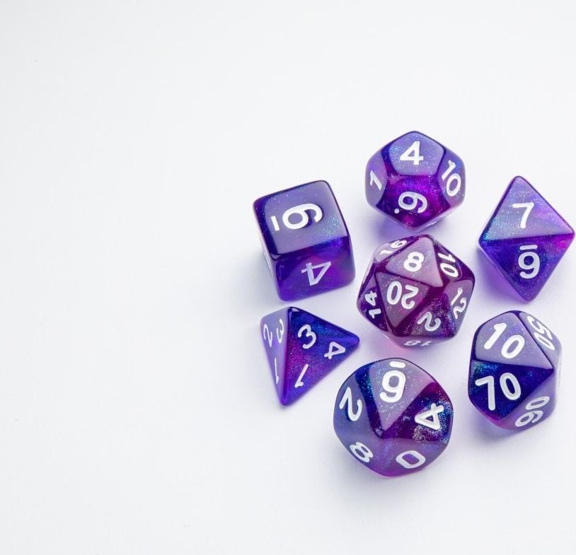 Gamegenic Gamegenic: Galaxy Series - RPG Dice Set - Nebula