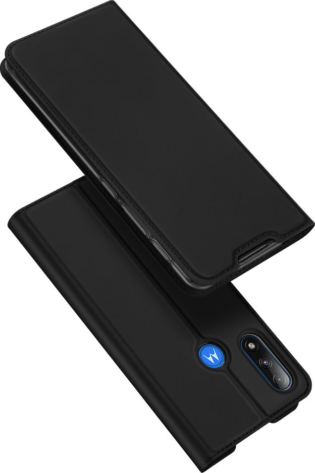 Dux Ducis Skin Pro kabura etui pokrowiec z klapką Motorola Moto E7 Power czarny