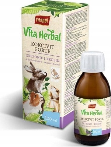 Vitapol Vita Herbal dla gryzoni i królika, kokcivit forte 100ml