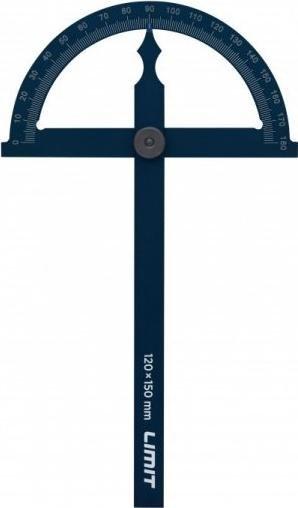 Limit Kątomierz tarczowy aluminiowy Limit PRD 120x150 mm