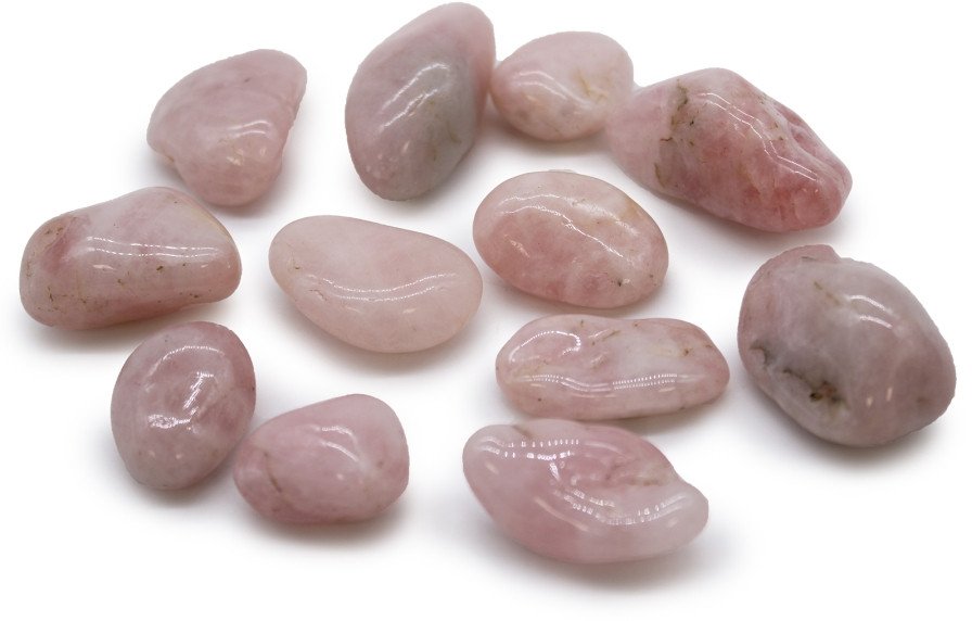 Kamień Afrykański Średni - Kwarc Różowy | 12 sztuk