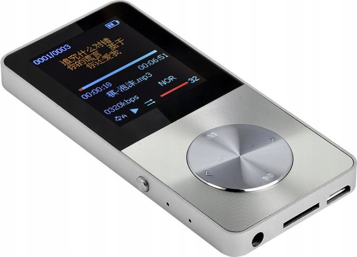 MP4 Ravo T1 srebrny 8 GB