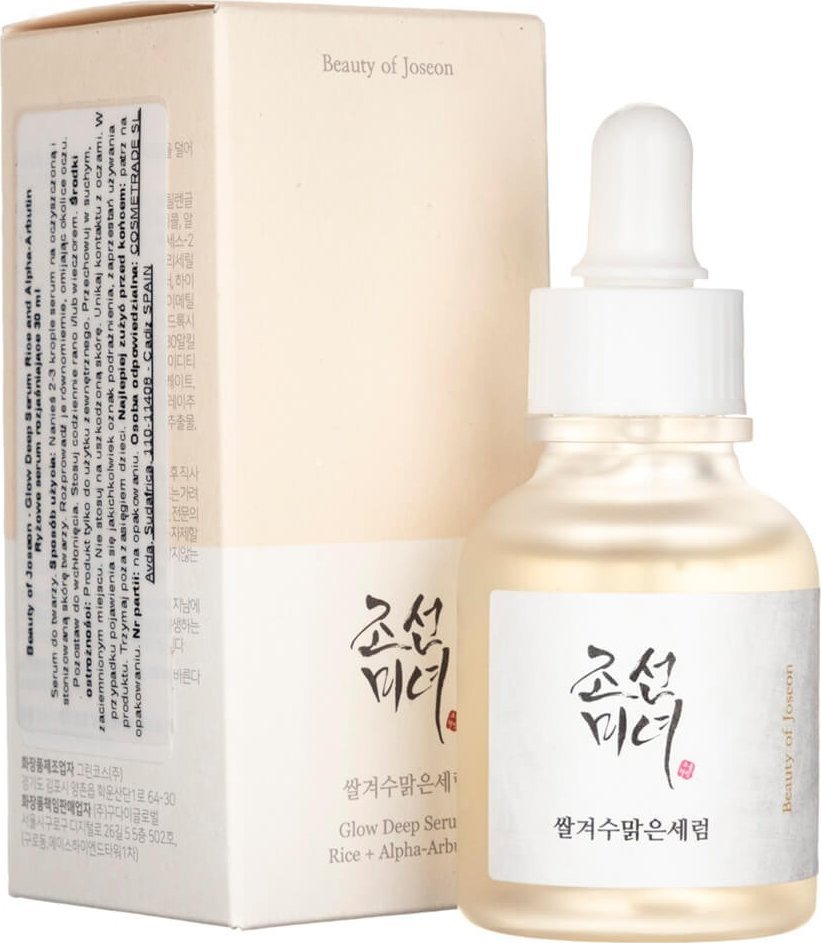 Triton Beauty of Joseon Serum z ryżem i alfa-albutyną Glow Deep Serum - 30 ml