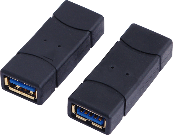Adapter USB LogiLink USB - USB Czarny (AU0026)