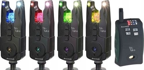 Sanger 2048604 - SANGER ANACONDA ZESTAW SYGNALIZATORÓW TIKI TAKA 4+1 uniwersalny