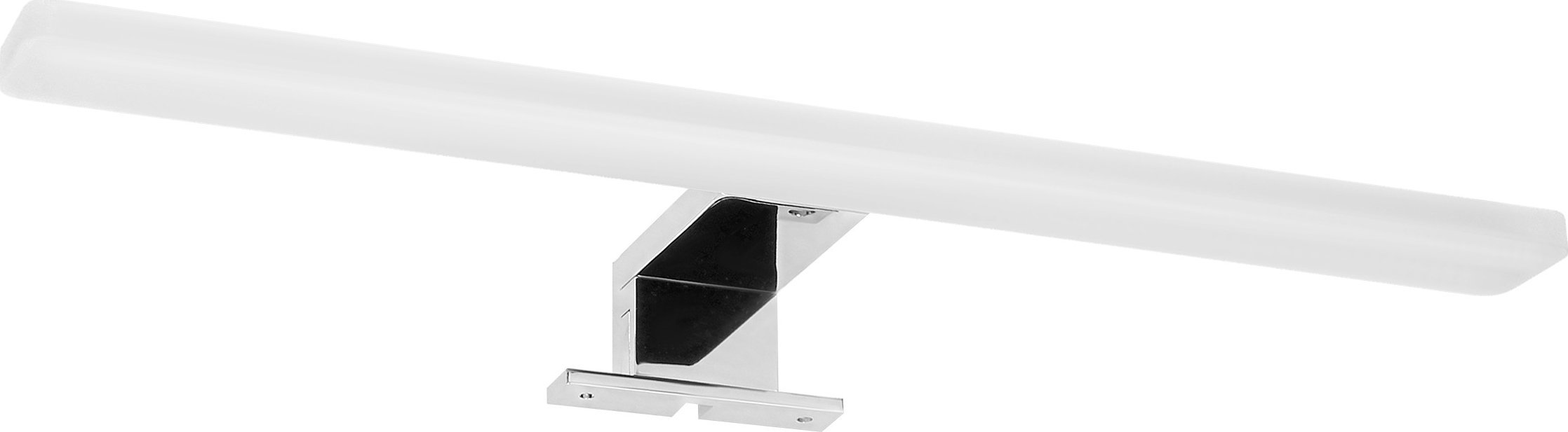 Orno ESPELLO LED 6W, lampa nad lustro, 510lm, 4000K, dł. 40 cm, aluminium+akryl, srebrna